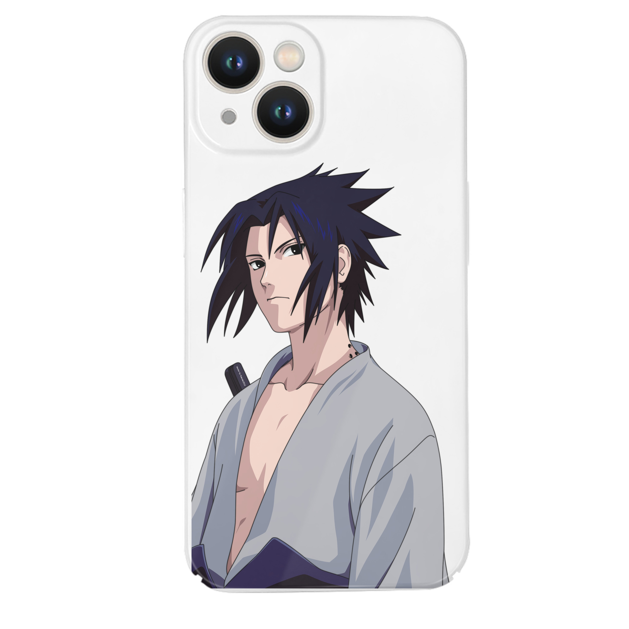 （画像用） NARUTO -ナルト- うちは サスケ Uchiha Sasuke 【iPhone 14シリーズ対応】ハードケース
